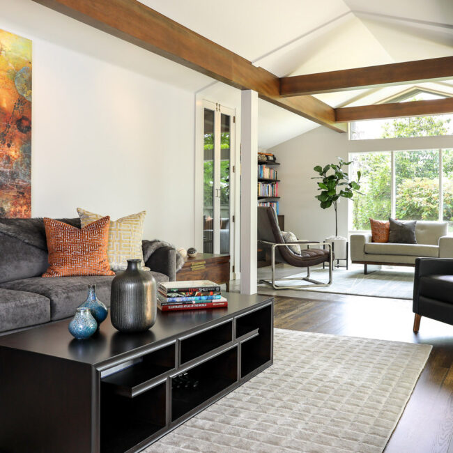 Whole home remodel of a classic mid century modern home in the Bridlemile neighborhood of Portland Oregon