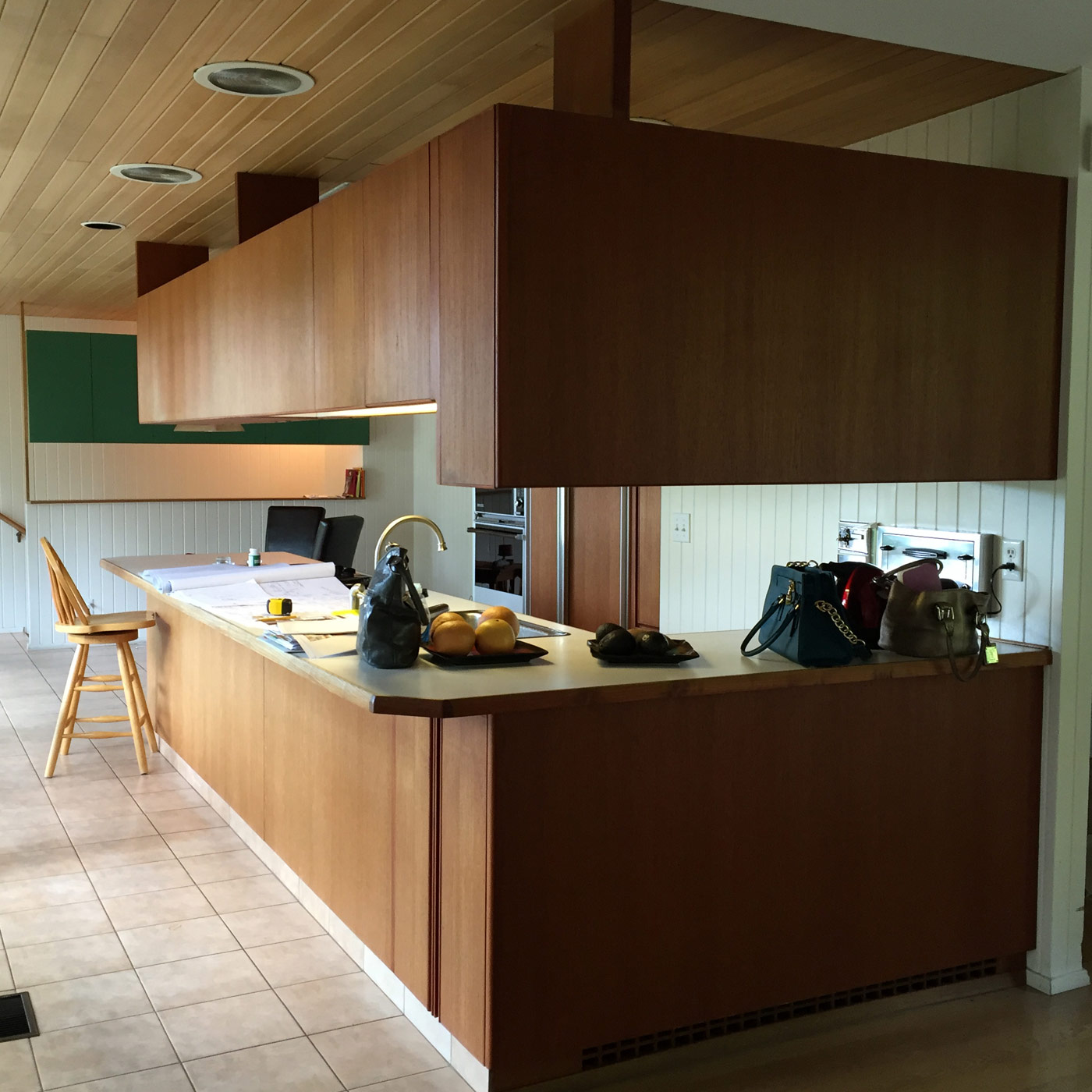 whole home remodel of an historic mid century modern kitchen in the sought after Bridlemile neighborhood of Portland Oregon