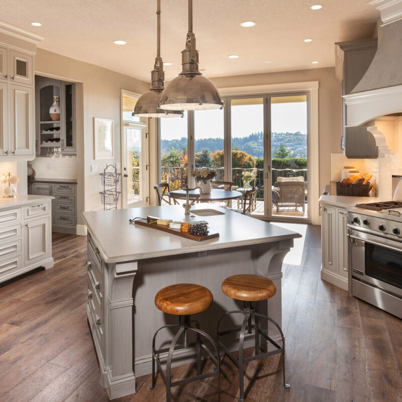 happy valley interior designer, french country kitchen remodel